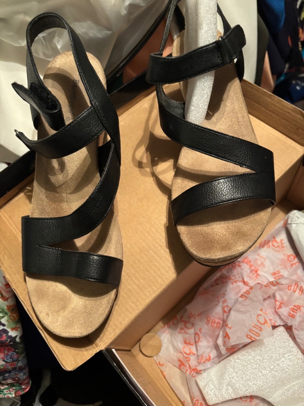 Wedge sandals